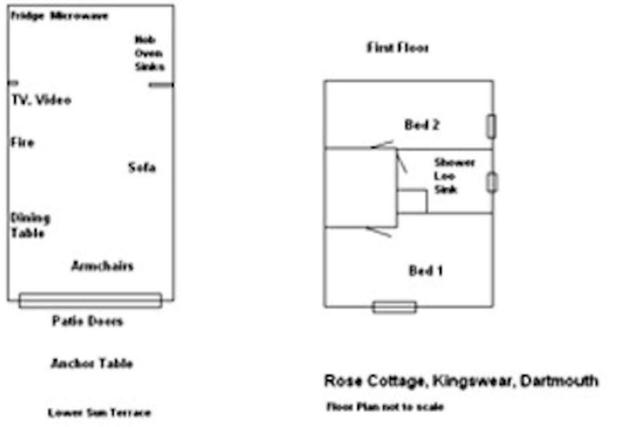 دارتموث Rose Cottage المظهر الخارجي الصورة